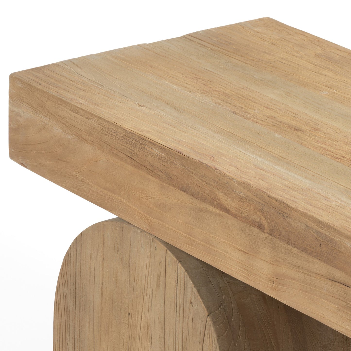 Keane bench-natural elm