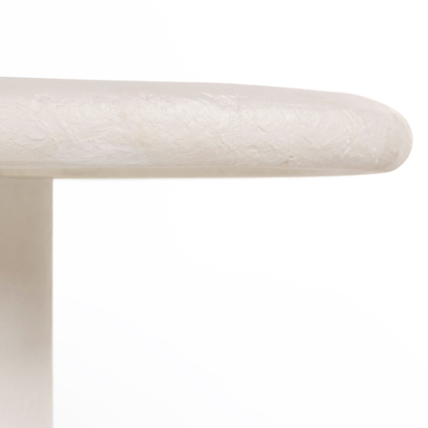 Grano dining table-plaster molded concte