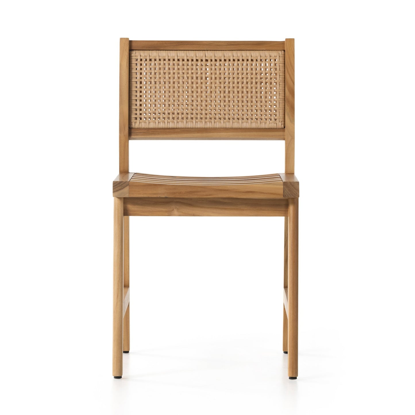 Merit outdoor dining chair-natural teak