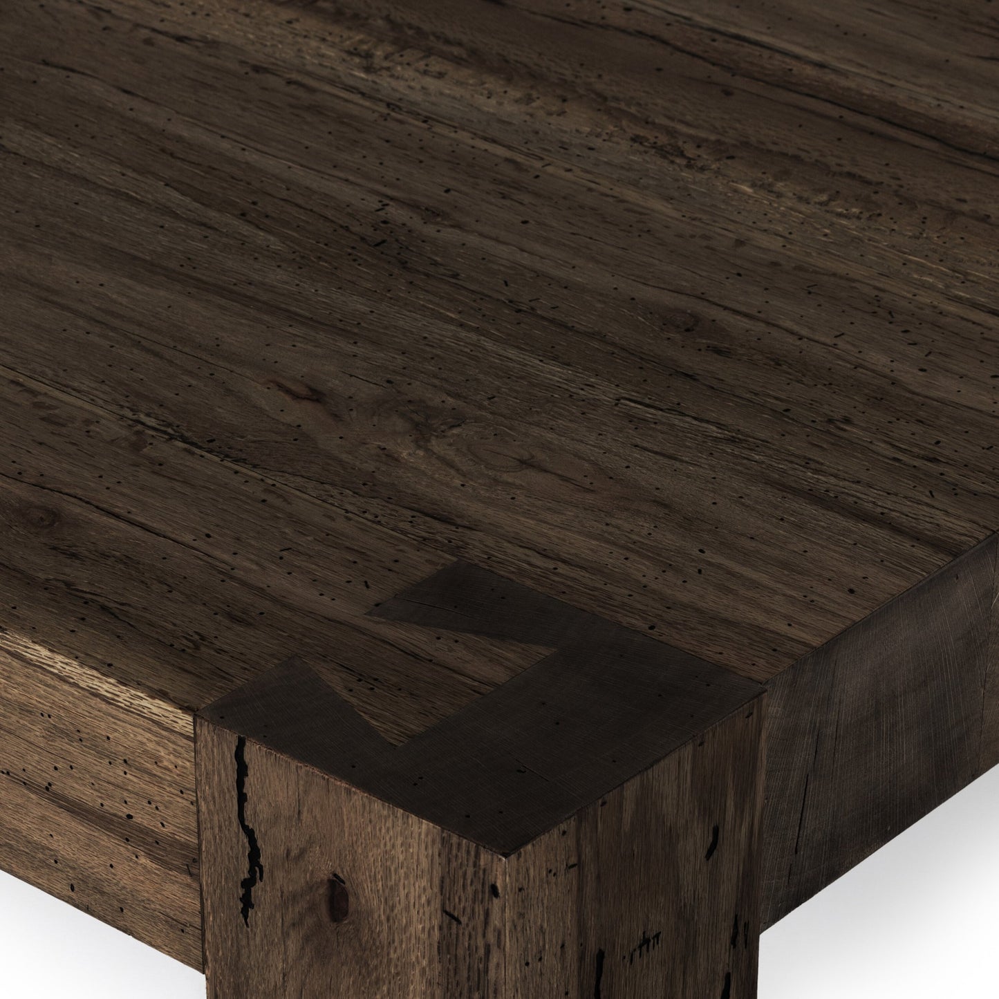 Abaso coffee table-ebony rustic