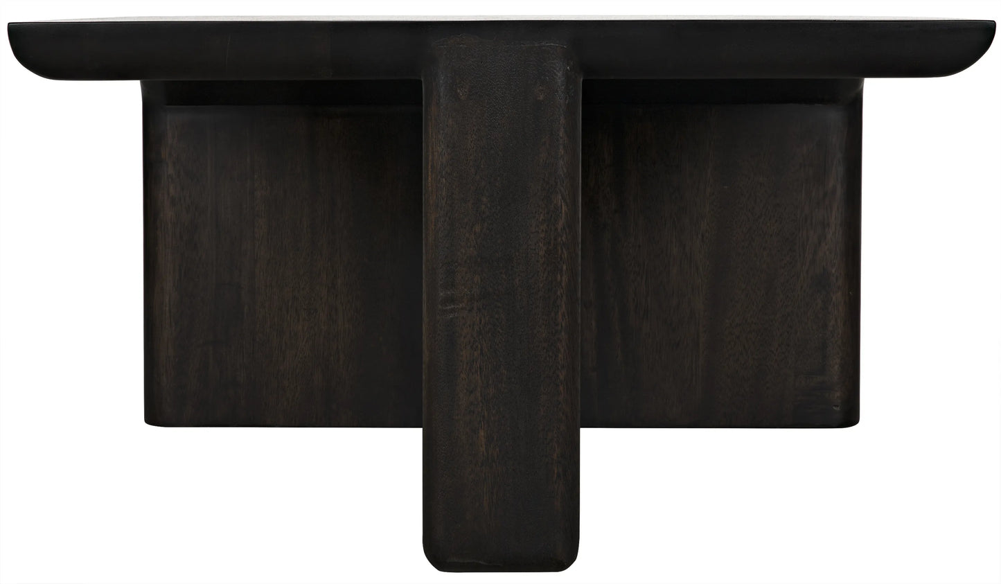 Hagen coffee table, ebony walnut