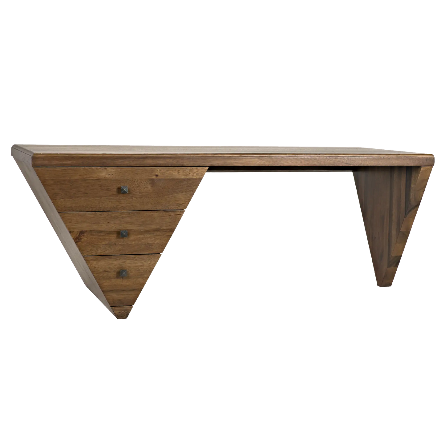 Tetramo desk, dark walnut