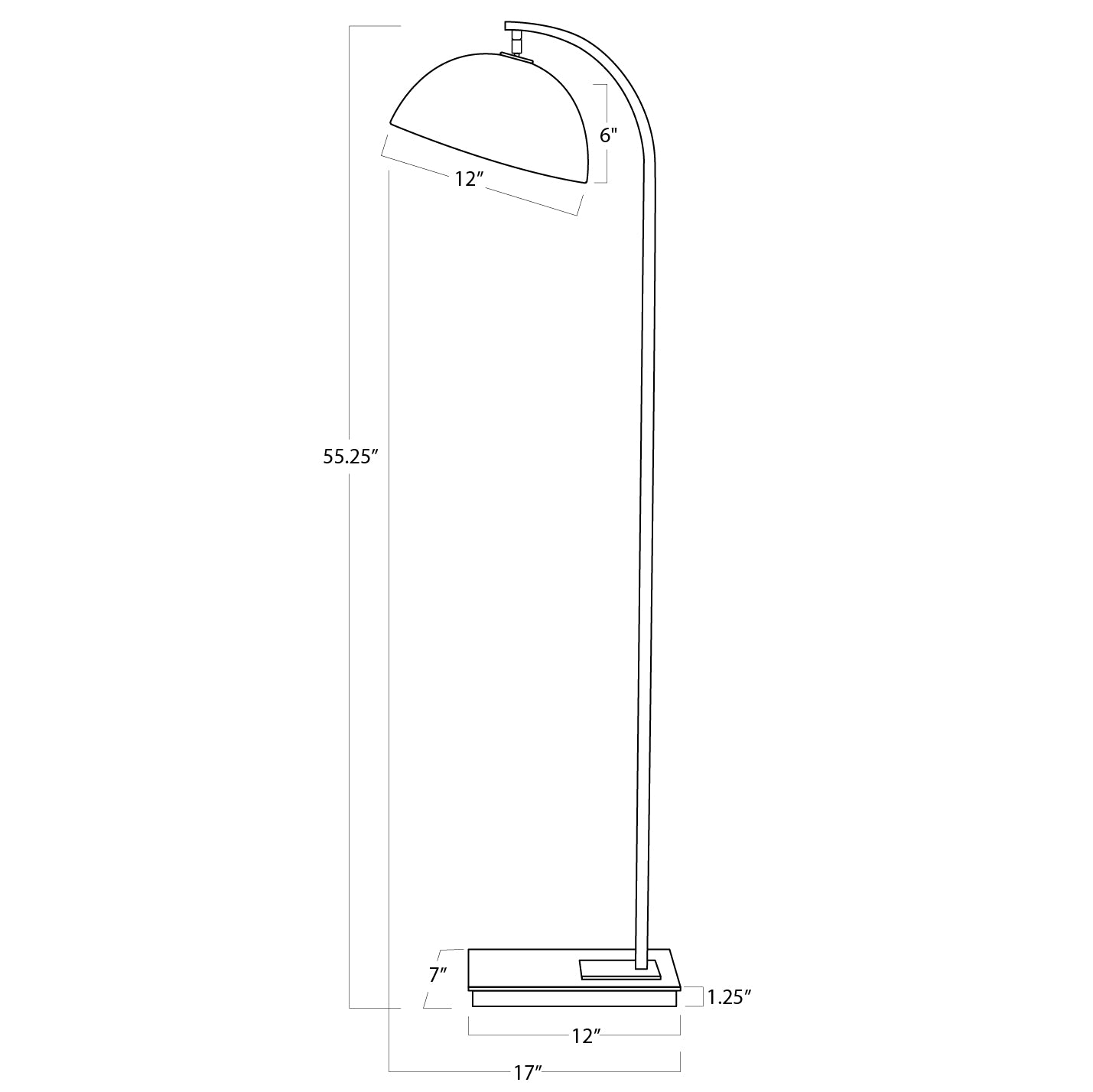 Otto floor lamp