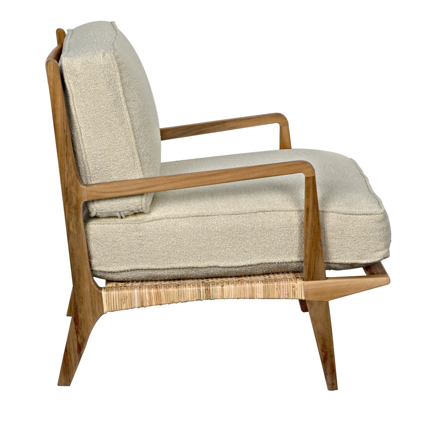 Allister chair, white us made cushions