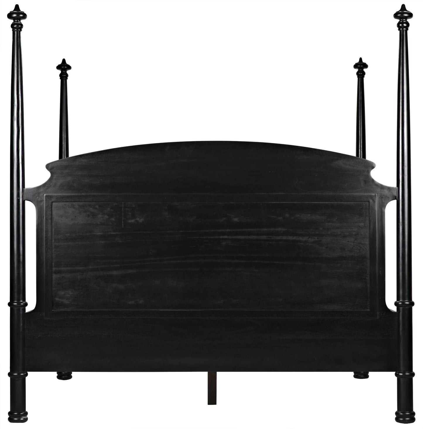 New douglas bed, eastern king, hand rubbed black