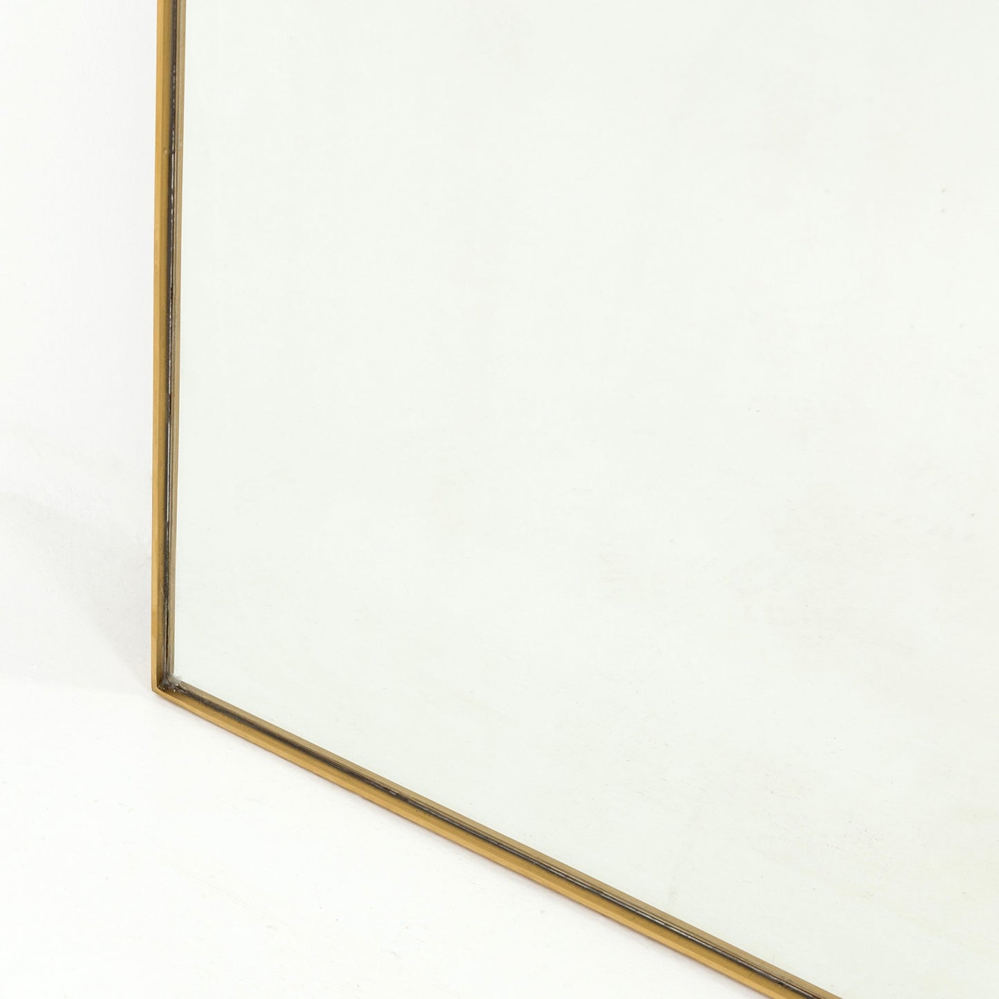 Bellvue floor mirror-polished brass