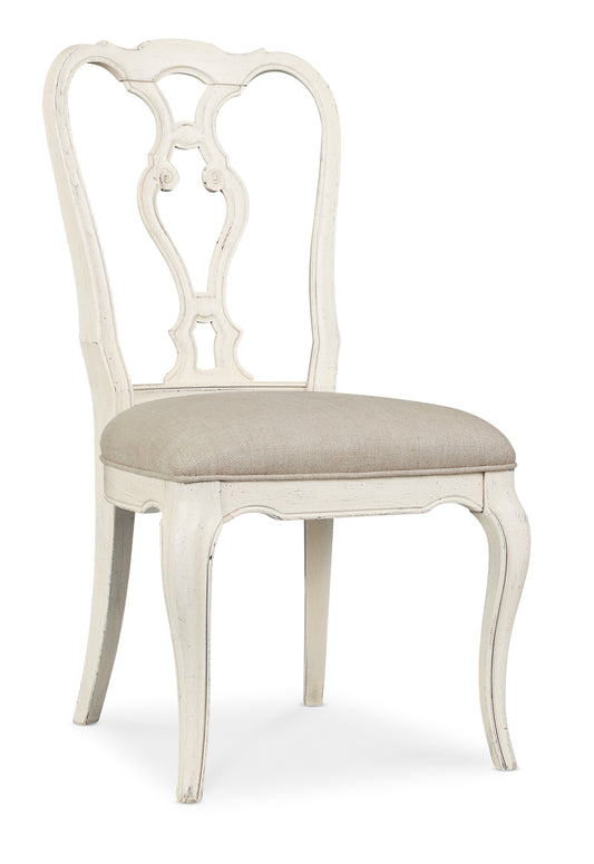 Traditions wood back side chair 2 per carton/price ea