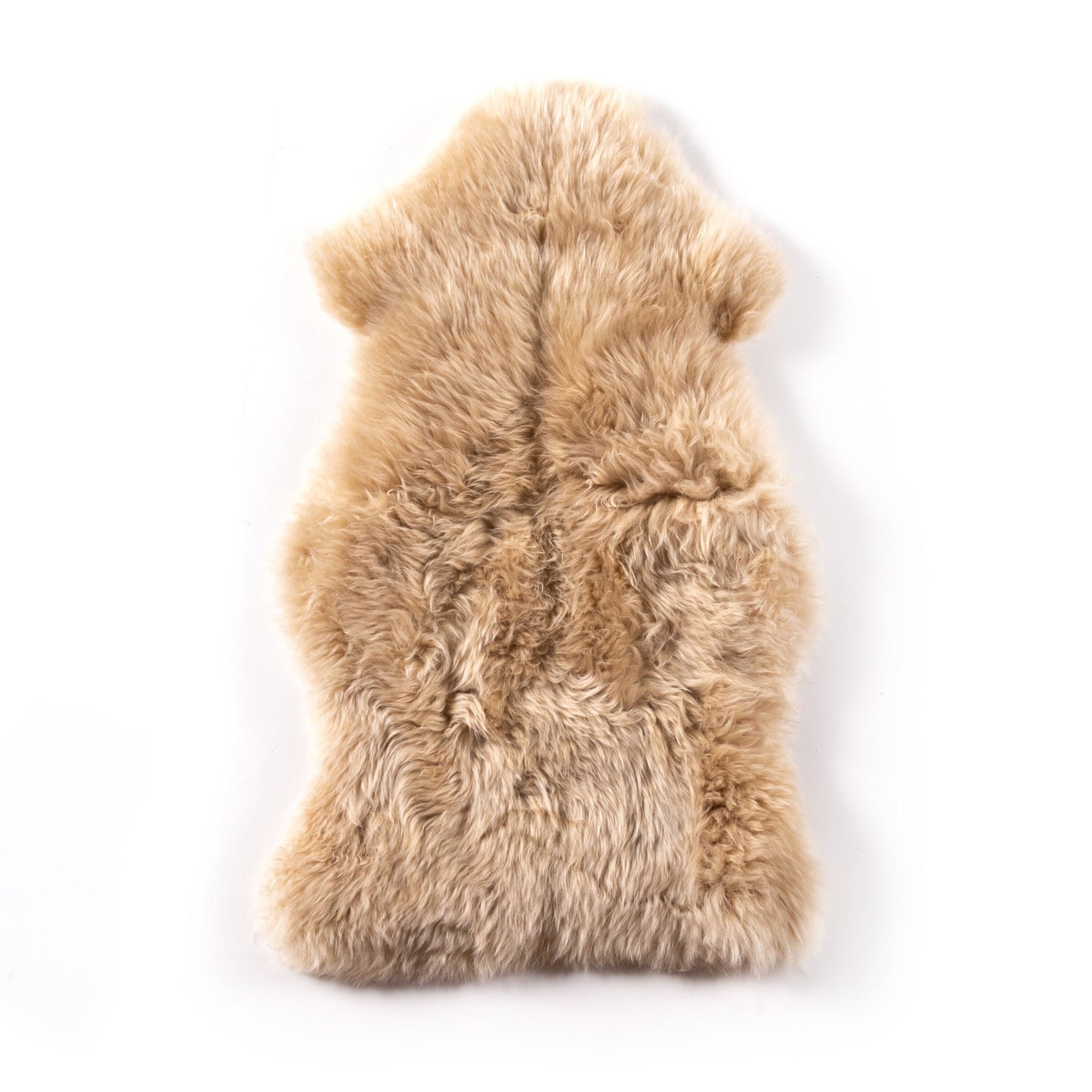 Lalo lambskin throw-beige lambskin