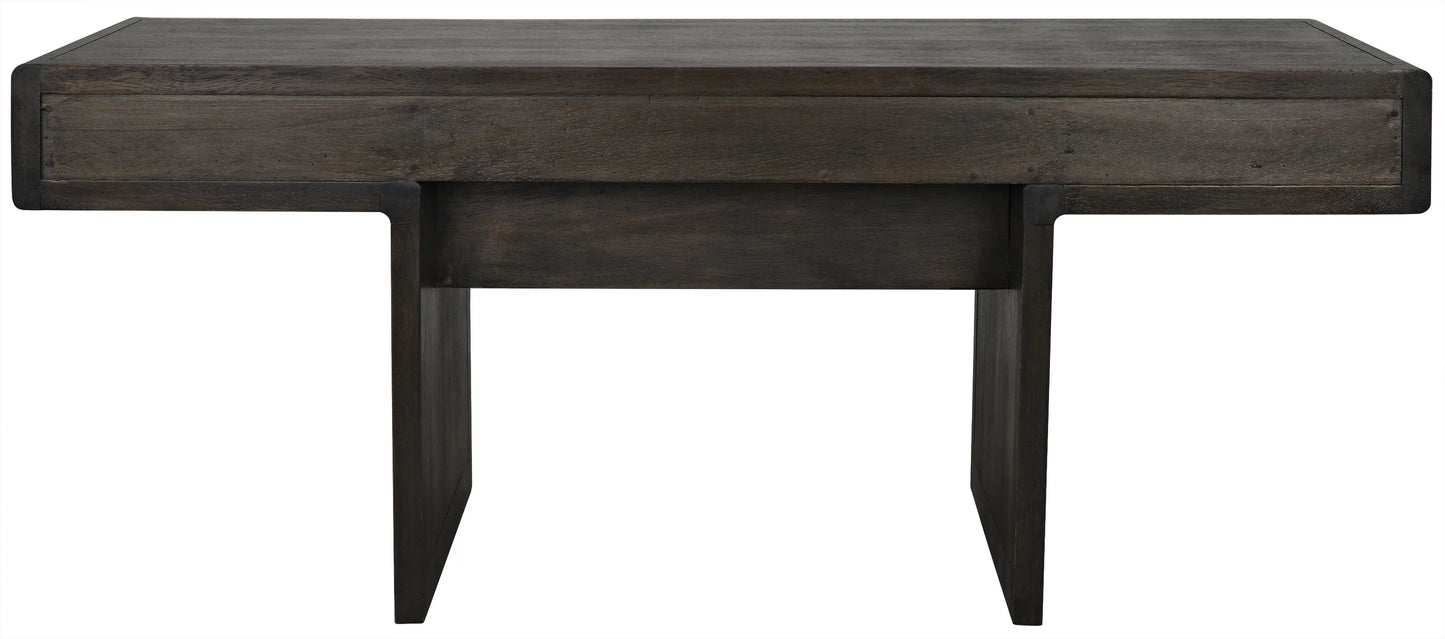 Degas desk, ebony walnut