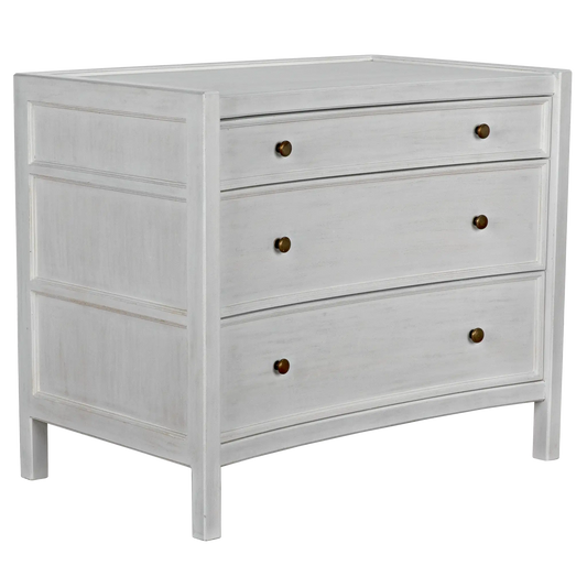 Hampton side table,white wash