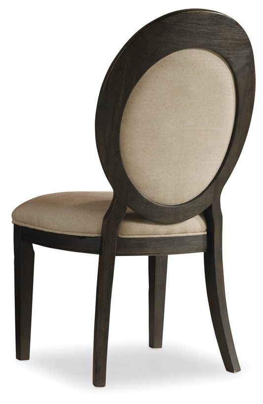 Corsica oval back side chair - 2 per carton/price ea