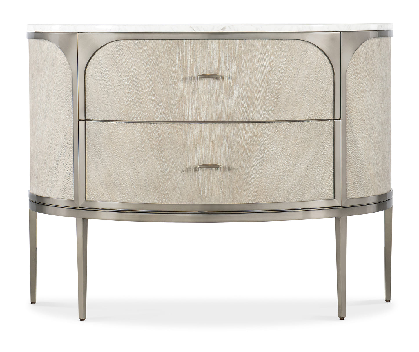 Modern mood two drawer nightstand