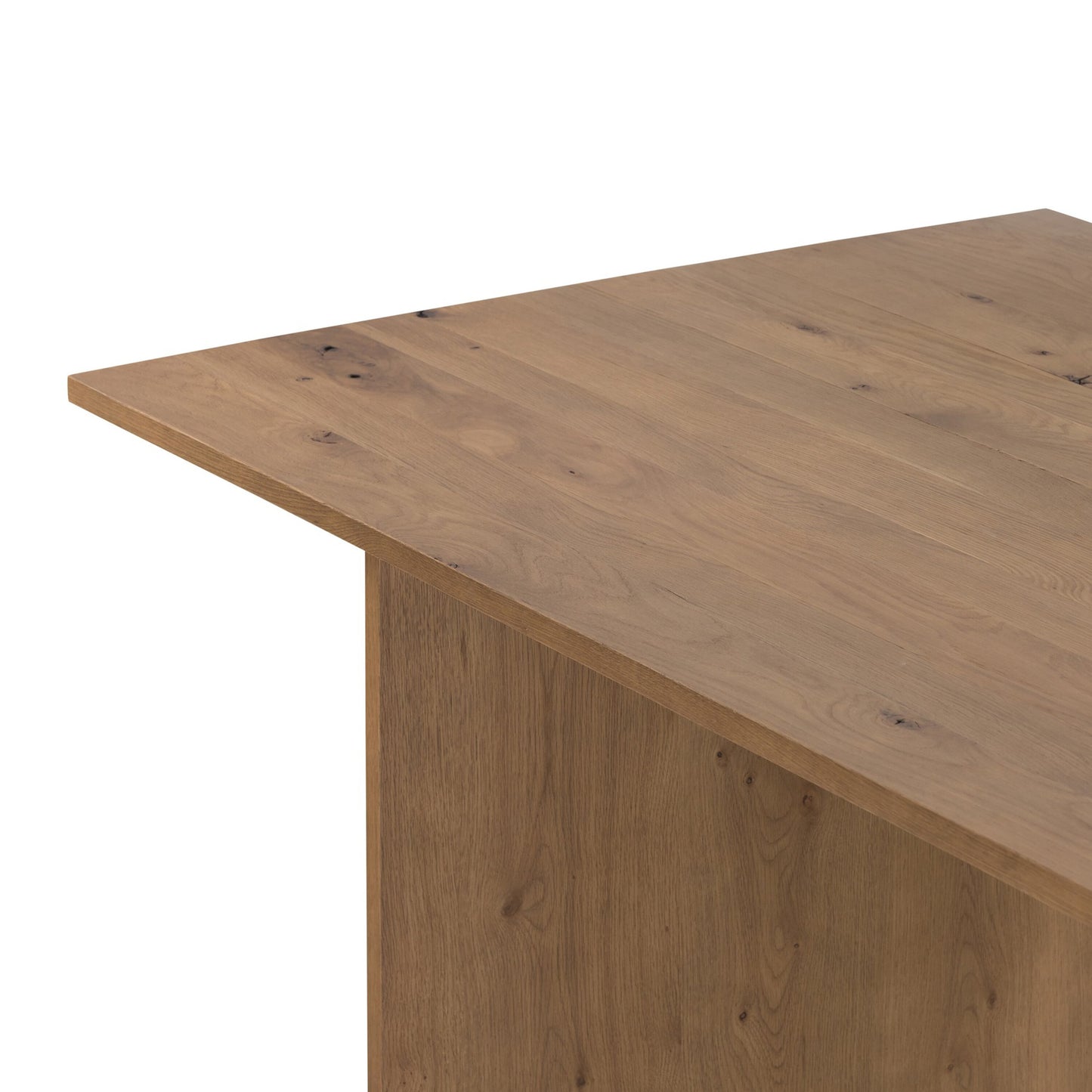 Pickford 94" dining table-dusted oak vnr