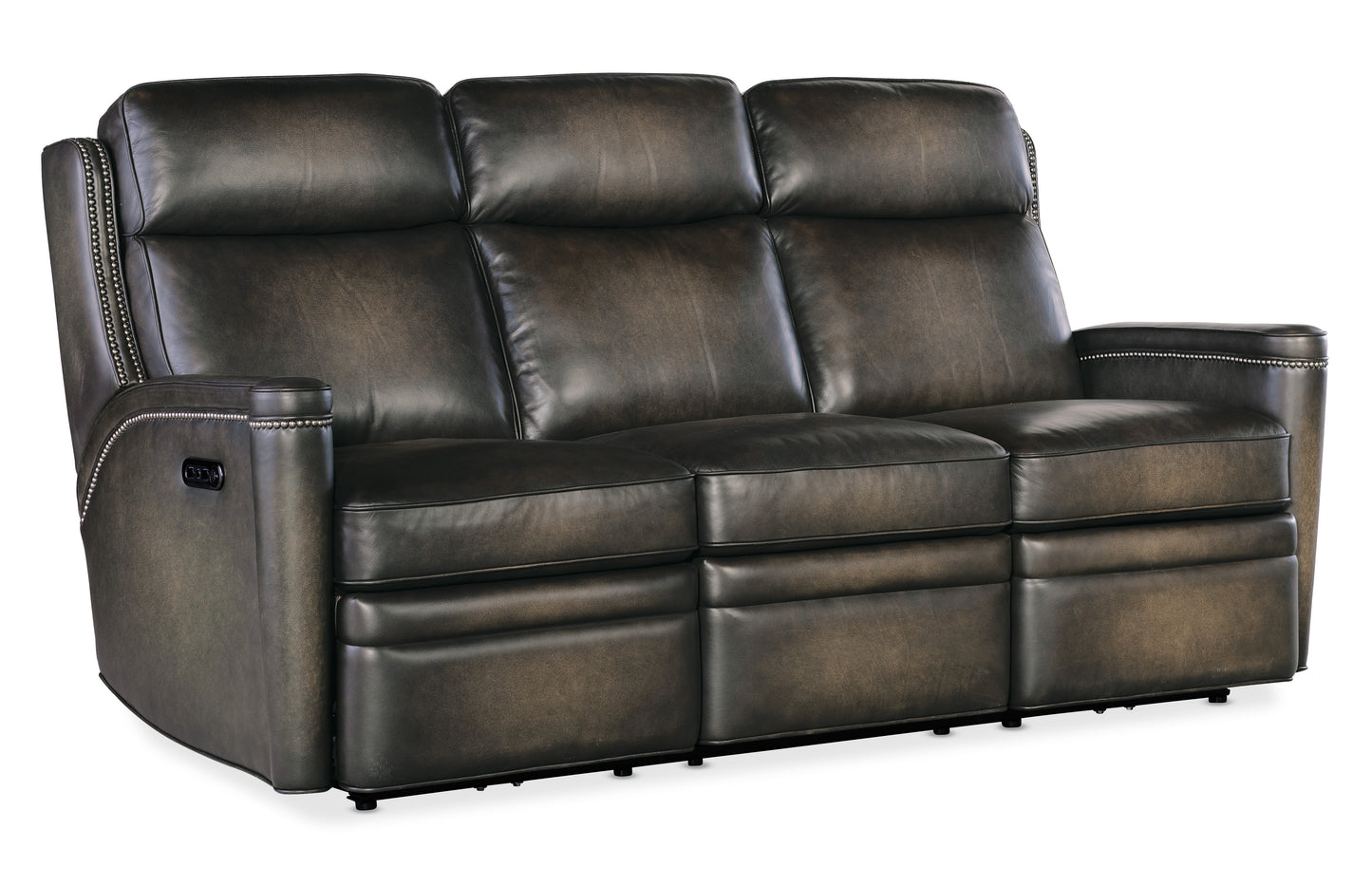 Hamilton power sofa w/power headrest