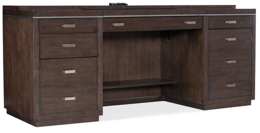 House blend computer credenza