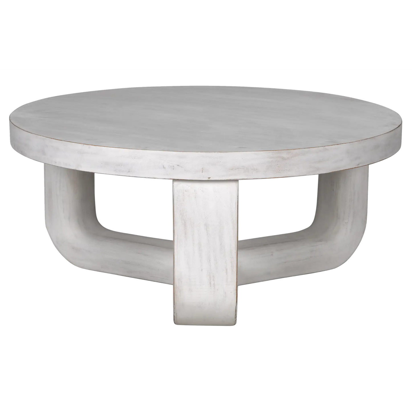 Joel coffee table, white wash